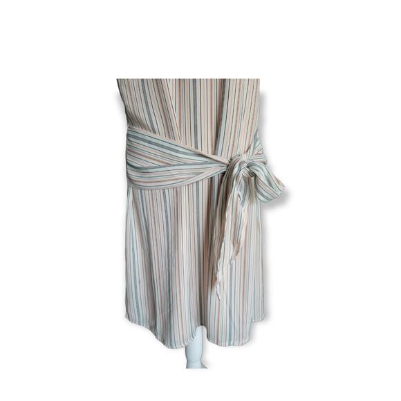 Line & Dot St. Marguerite Dress Small Striped Sleeveless Sheath Knee-Length Chic - Picture 4 of 13